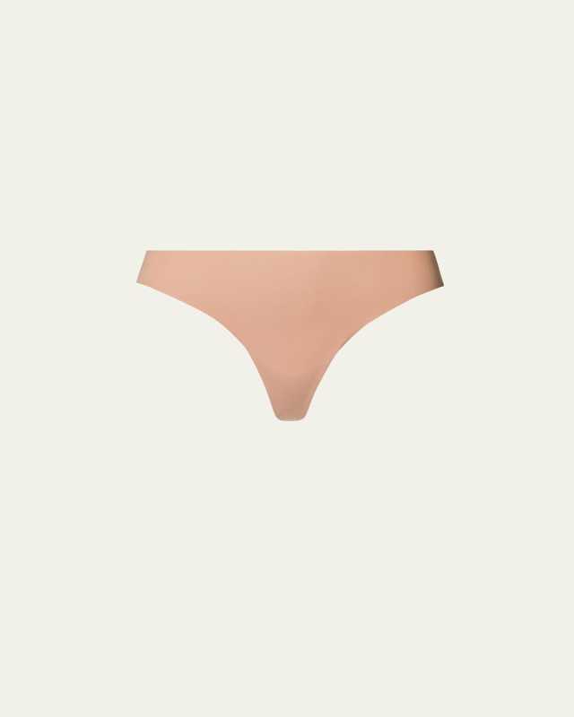 Invisible Cotton Low-Rise Thong